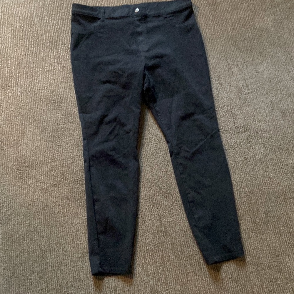 Time and Tru. Heather gray. XXL. Pull on skinny pants.